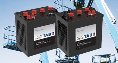 TAB Batteries incorpora las TAB Motion BCI a su catálogo de baterías